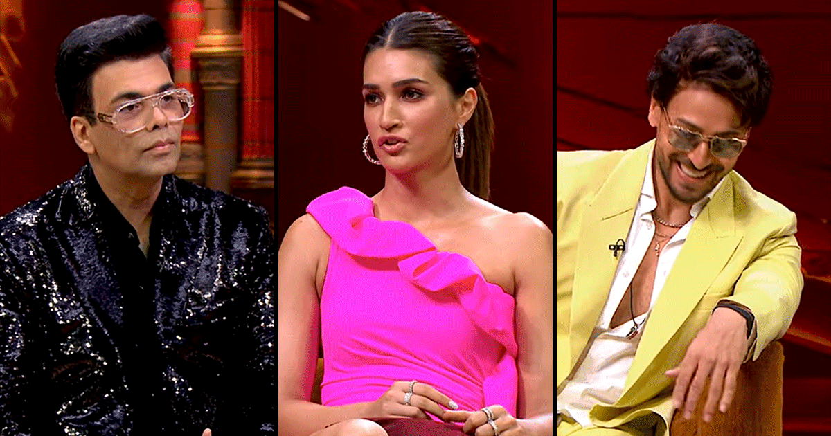 Koffee With Karan Season 7: EP 9 में गेस्ट होंगे कृति और टाइगर, डेटिंग-रिजेक्शन पर हुई बातें