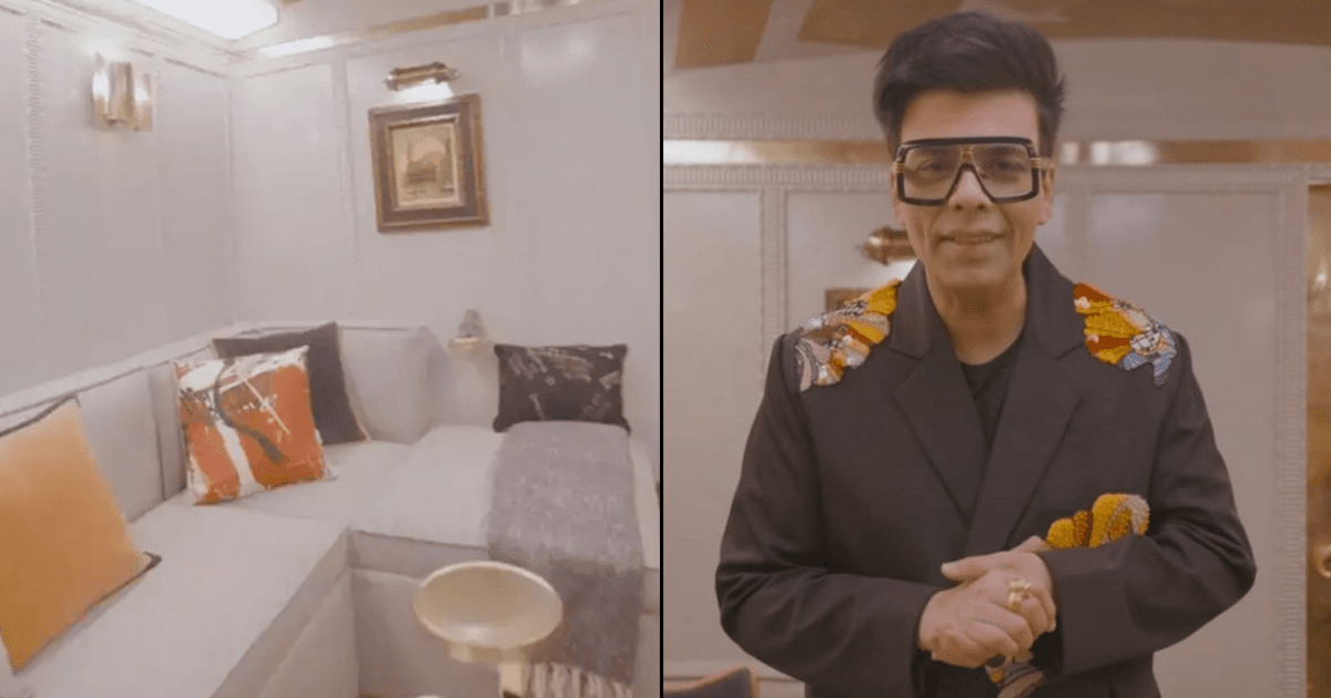 Video: अंदर से ऐसी दिखती है करण जौहर की वैनिटी वैन, कुछ पार्ट्स उनके पुराने कपड़ों से बने हैं