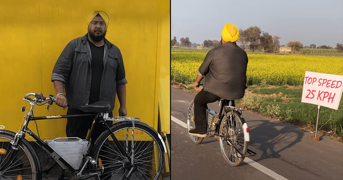 अनोखा है ये स्वदेशी आविष्कार, मात्र 20 मिनट में किसी भी साइकिल को बना सकता है Electric Cycle