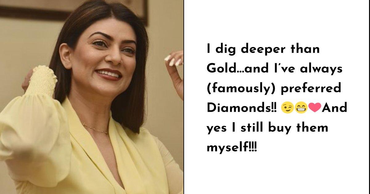 सुष्मिता ने Gold Digger कहने वालों की बोलती की बंद, अब पता चला होगा असल में वो क्या चीज़ हैं