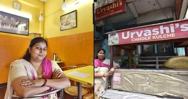 गुड़गांव में एक ठेले पर छोले-कुलचे बेचने वाली उर्वशी याद हैं? उन्होंने एक रेस्टोरेंट खोल लिया है