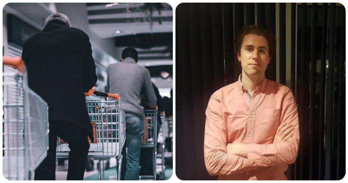 लंबी कतारों में खड़े होकर ये शख़्स एक दिन में कमाता है हज़ारों रुपये, जानिये क्या है इसका पेशा