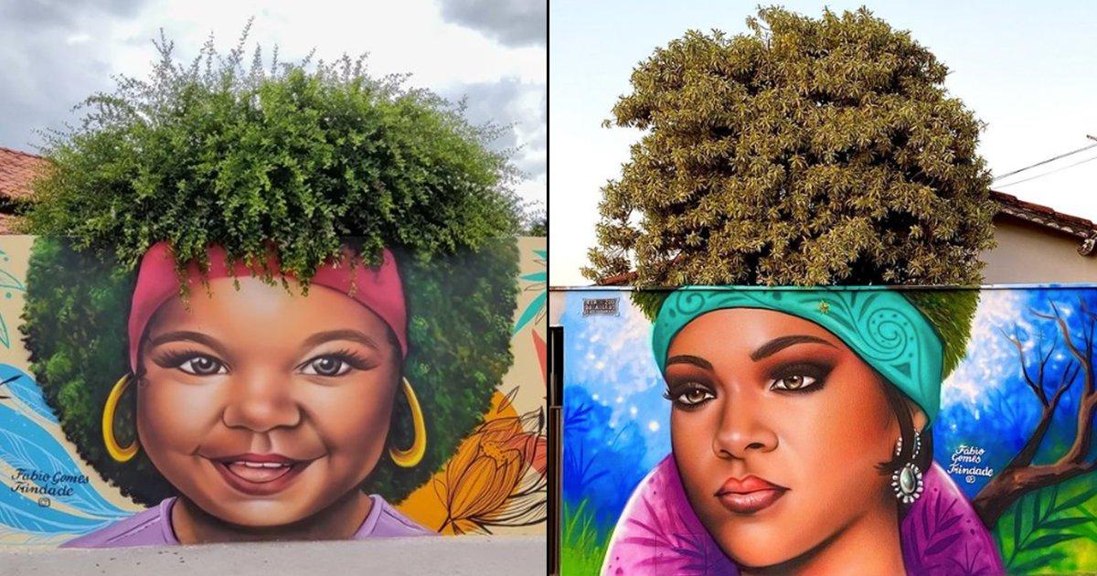 प्रकृति और इंसान के मिलने से कैसे चमत्कार होता है, उदाहरण के लिए ये 14 स्ट्रीट आर्ट देखिये