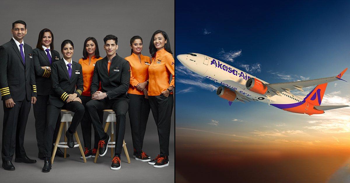 एक भारतीय ने बेहद ख़ास तरीके से तैयार की है Akasa Airlines के क्रू की ड्रेस, जानिए ख़ासियत