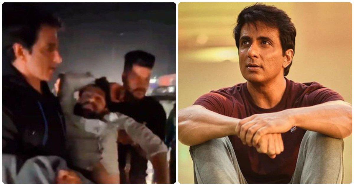घायल हुए इस शख़्स की जान बचा कर सोनू सूद ने एक बार फिर बताया कि हर जीवन क़ीमती है