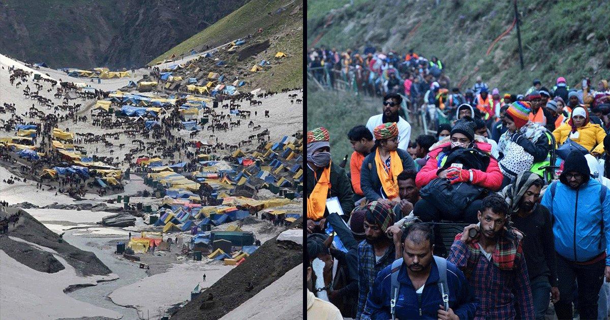 Amarnath Yatra 2022: तीर्थयात्रियों की इन 16 तस्वीरों में क़ैद हैं इस मुश्किल यात्रा के ख़ास पल