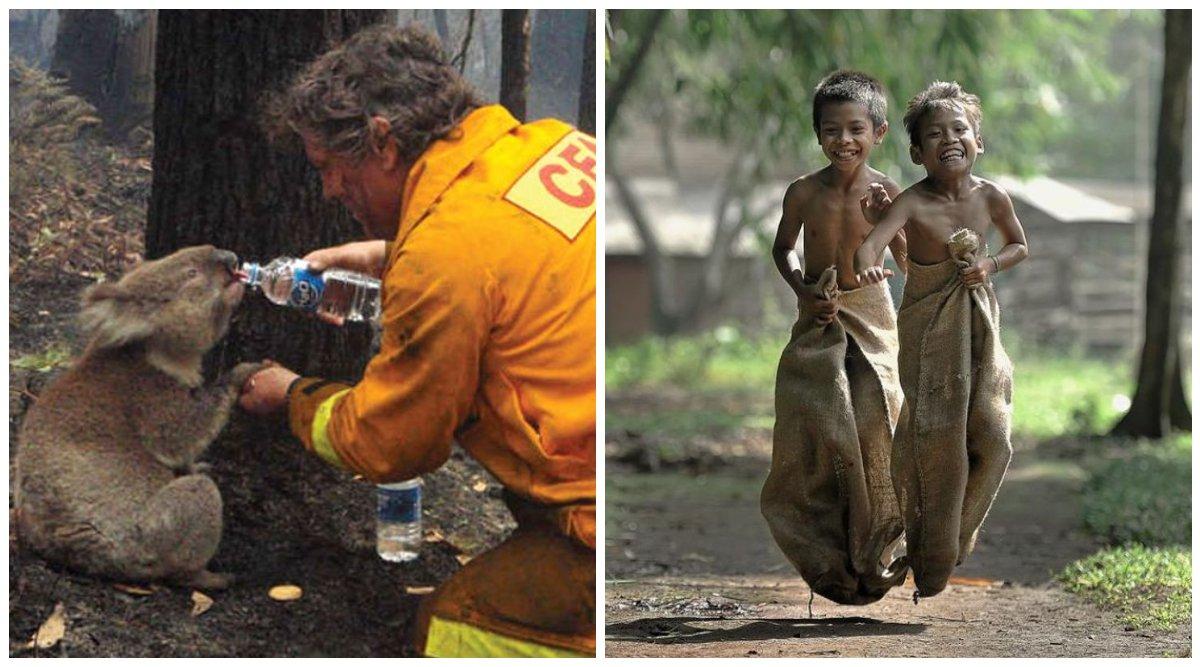 ख़ुशी और इंसानियत की गवाह ये 20 अनमोल तस्वीरें देख कर उदास मन भी खिलखिला उठेगा