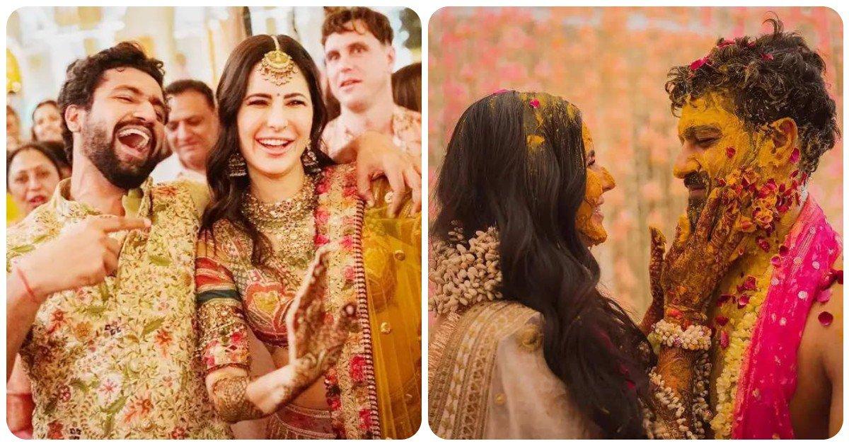 KatVick Wedding: विक्की कौशल और कैटरीना कैफ़ ने हल्दी के बाद शेयर की मेहंदी की फ़ोटोज़