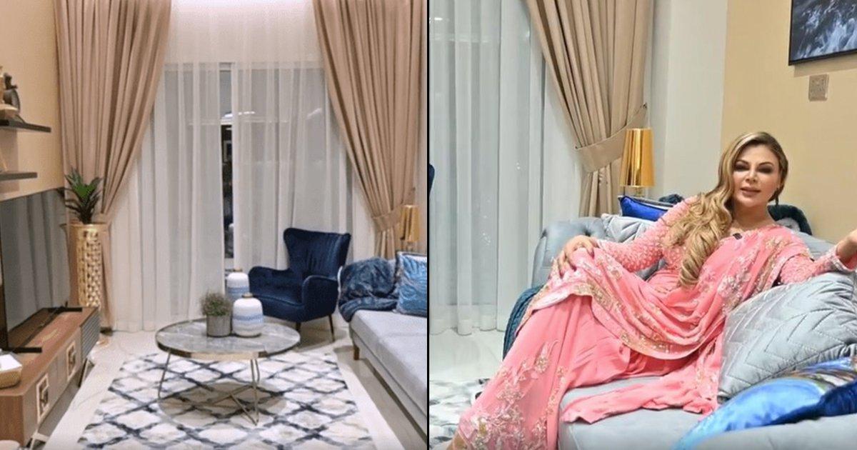 राखी सावंत ने कराया अपने दुबई वाले आलीशान घर का टूर, देख कर सपनों वाले महल की फ़ील आएगी