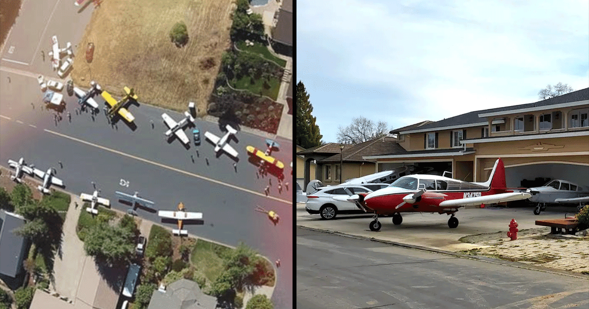 गांव हो तो ऐसा, जहां हर घर में है Airplane, लोग घूमने-फिरने या ऑफ़िस भी ‘उड़कर’ ही जाते हैं