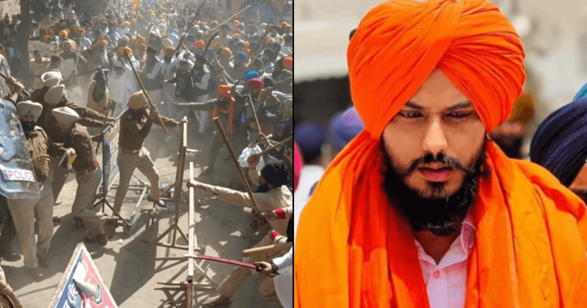 कौन है अमृतपाल सिंह, जिसके साथी को छुड़ाने के लिए हिंसक भीड़ ने थाने पर कर दिया हमला