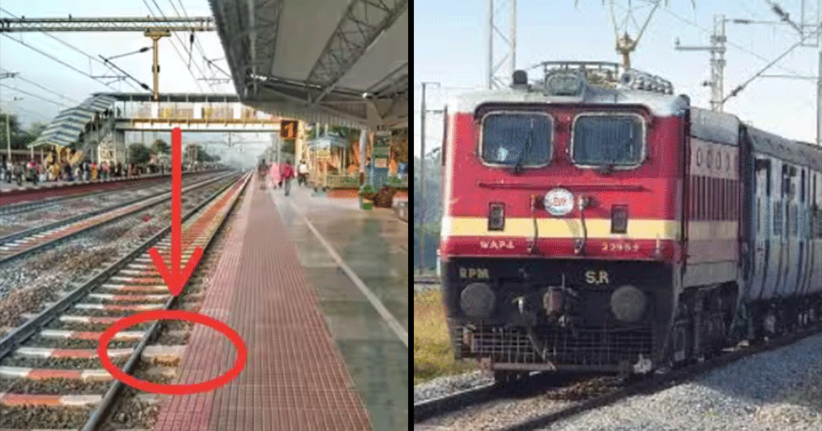 आख़िर क्यों लगाया जाता है प्लेटफ़ॉर्म और रेलवे ट्रैक के बीच में ‘लकड़ी का गुटका’?