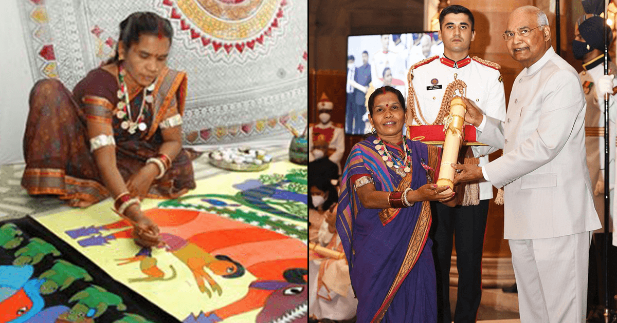 दुर्गाबाई व्योम की कहानी है इंस्पायरिंग, झाड़ू-पोछा करने से लेकर पद्म श्री तक ऐसा रहा सफ़र