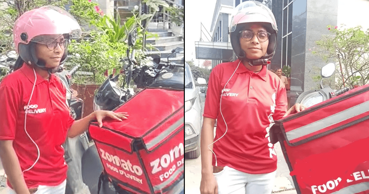 मिलिए आगरा की पहली Zomato Girl सपना से, जो लोगों के तानें सुनकर भी जोश के साथ कर रही हैं ये काम