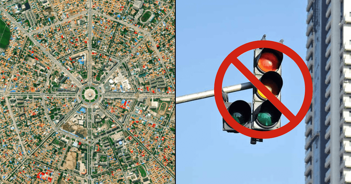 चीन का ये शहर मकड़ी के जाले की तरह दिखता है, नहीं है ट्रैफ़िक लाइट्स और दुर्घटना भी नहीं होती