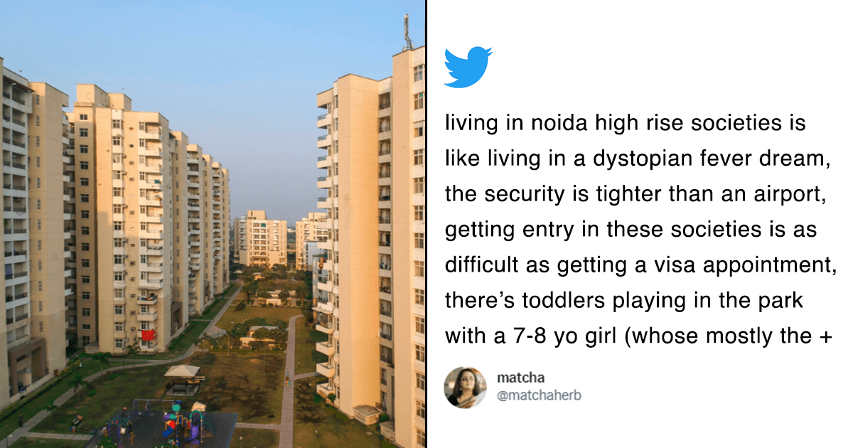 इस व्यक्ति ने कहा नोएडा की हाई राइज़ सोसायटी में रहना है मनहूस सपना, लोग बोले ‘100 प्रतिशत सच है’