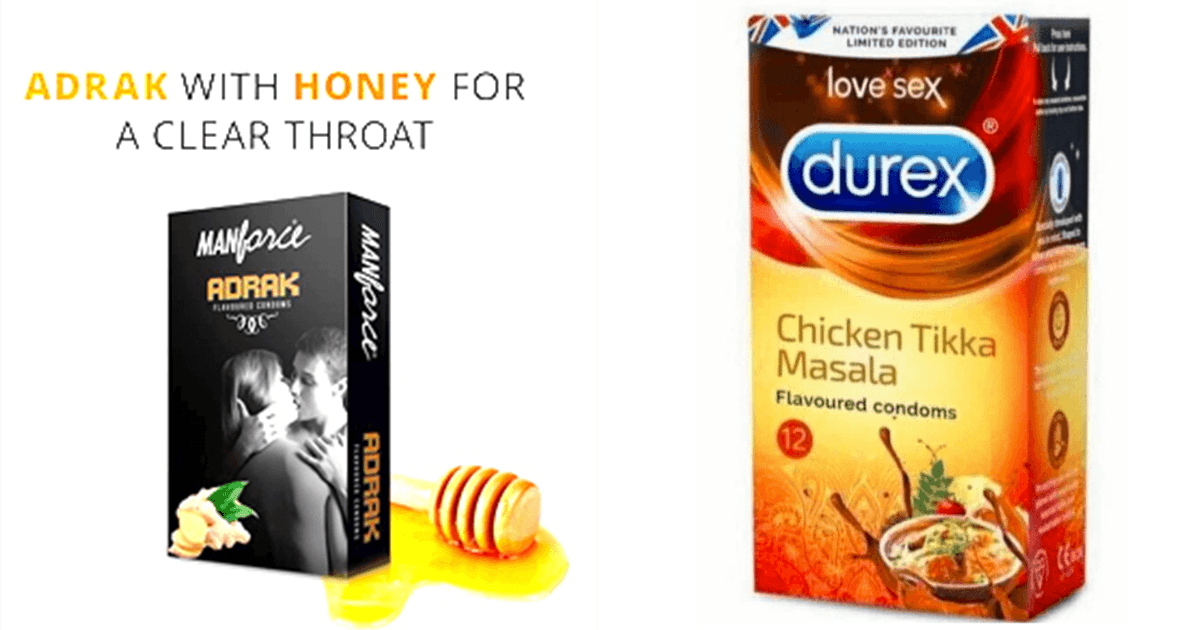 अदरक-लहसुन से लेकर बैंगन तक, ये 10 कॉन्डम फ़्लेवर आपके दिमाग़ का भरता बना देंगे
