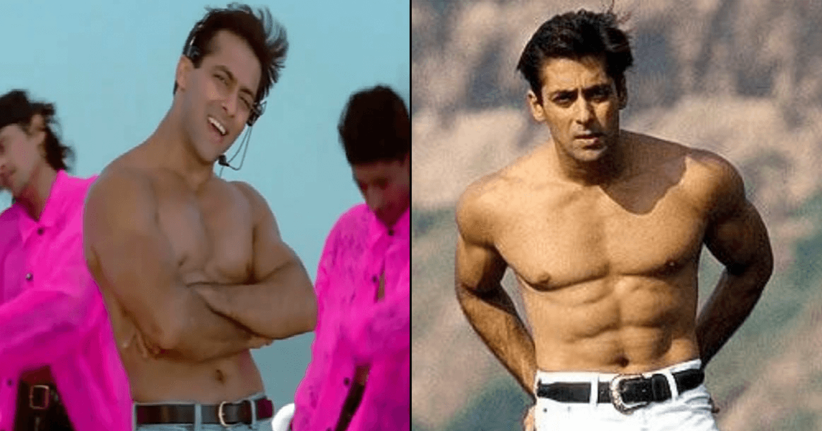 मजबूरी में शुरू हुआ था सलमान ख़ान के शर्टलेस लुक का ट्रेंड, बड़ा मज़ेदार है भाईजान का ये क़िस्सा