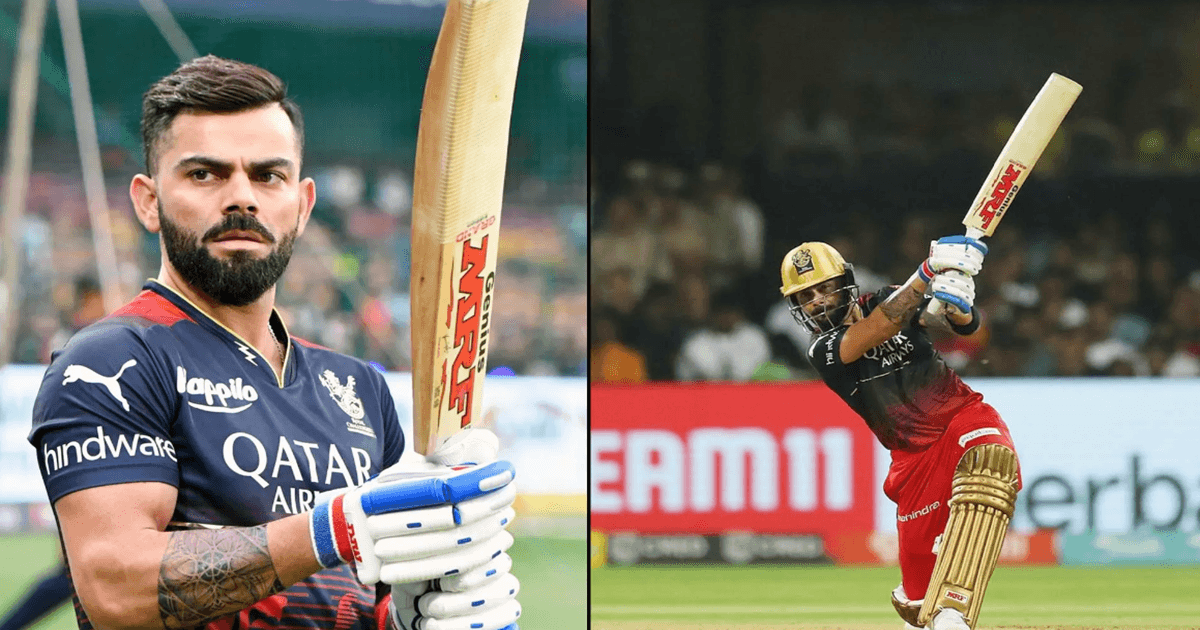 Virat Kohli Bat: विराट कोहली इस धांसू बैट से लगाते हैं चौके-छक्के, जानिए इसकी क़ीमत और ख़ासियत