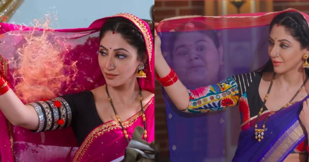 इस डेली सोप के सीन में महिला ने घूंघट से की वीडियो कॉल, देखकर साइंटिस्ट भी खोपड़ी नोंच लेंगे