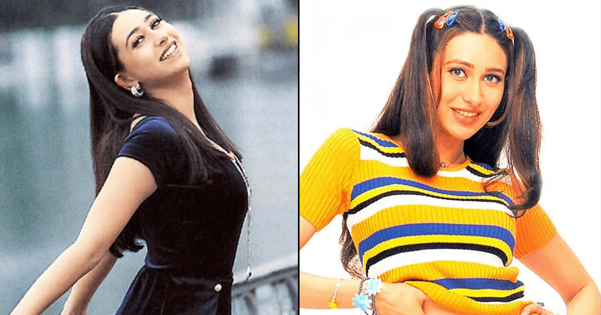 ओवरसाइज़्ड शर्ट हो या बॉडीकॉन ड्रेस, करिश्मा कपूर की 17 फ़ोटोज़ 90’s के फ़ैशन की याद दिला देंगी