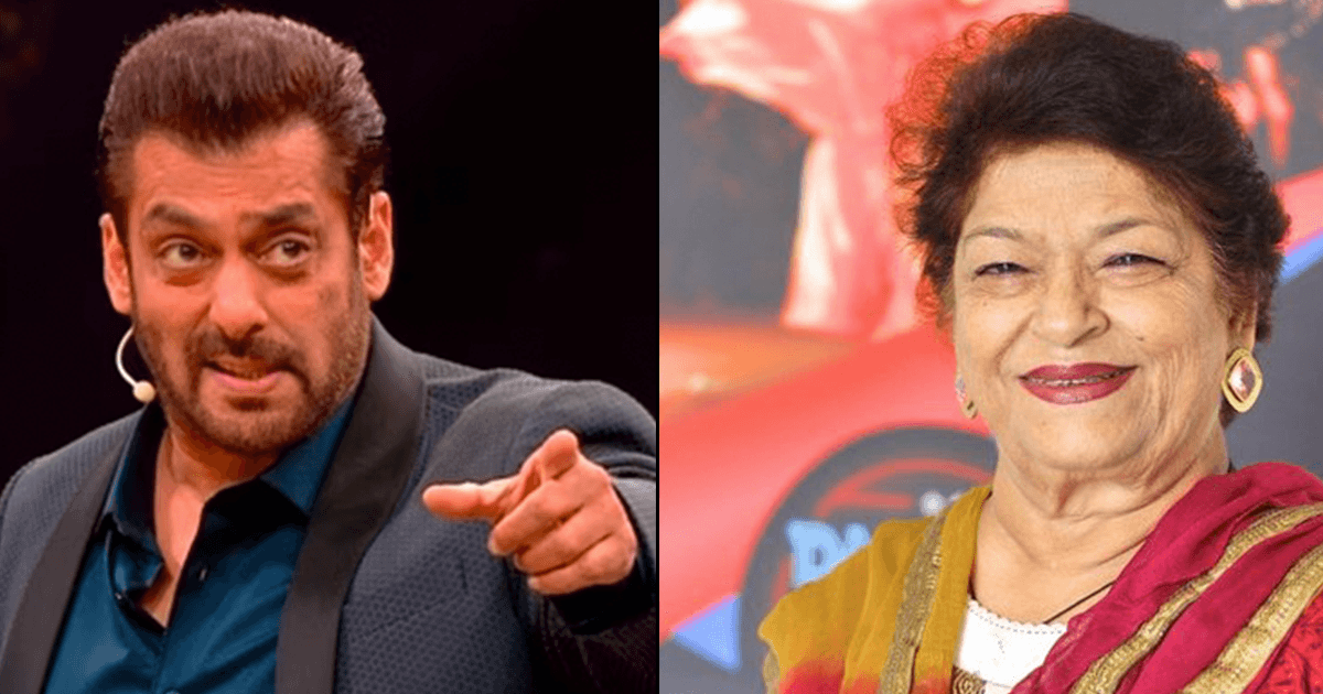 जब सलमान ख़ान के गाली देने पर भड़क गई थीं सरोज ख़ान, बोलीं – ‘रोटी अल्लाह देता है, तू नहीं’