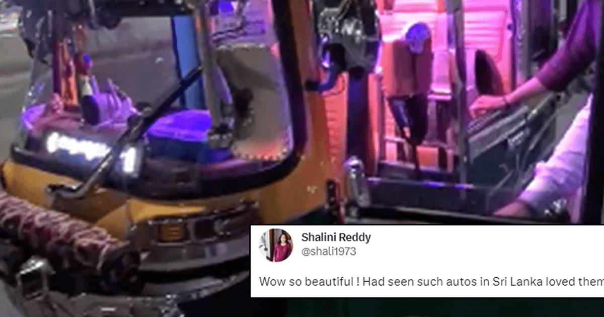 इंटरनेट पर वायरल हो रहे LED लाइट्स, कुशन और टेबलेट जैसी सुविधाओं वाले ऑटो की लोग कर रहे हैं तारीफ़