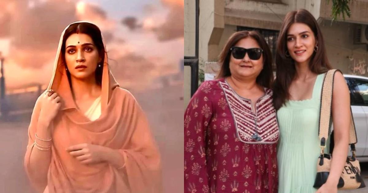 कृति की मां गीता सैनन ने आदिपुरुष के सपोर्ट में किया पोस्ट, लोग बोले ‘ग़लती को स्वीकार करना सीखो’