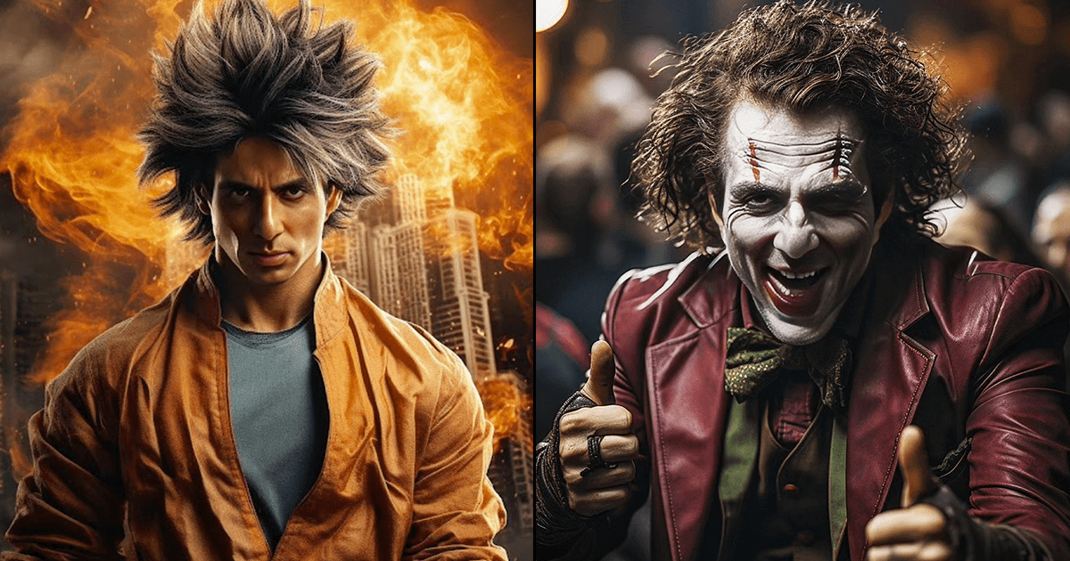 इन 9 AI Images में देखिए दरियादिल सोनू सूद का ‘Joker’ से लेकर ‘Goku’ तक का अवतार