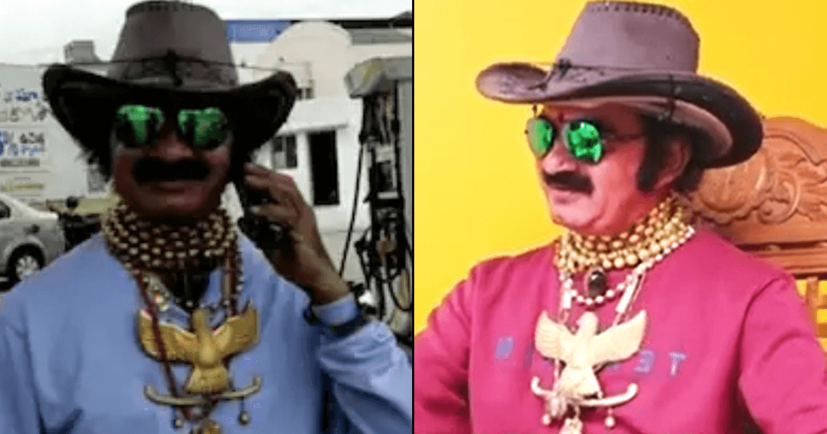 मिलिए तेलंगाना के गोल्डन बाबा से, 2 किलो सोने के हार में बनवा रखा है गरुड़ का पेंडेंट