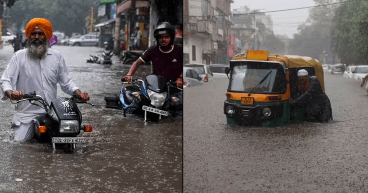 आखिर दिल्ली बन ही गई ‘झीलों का शहर’, तस्वीरों में डूबी नज़र आएगी दिल वालों की ये नगरी