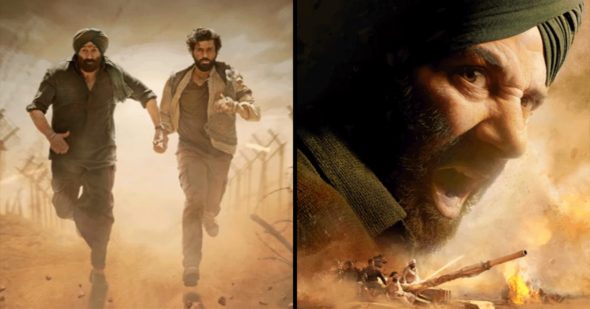 ‘गदर 2’: एक नए वीडियो में हिंदुस्तान ज़िंदाबाद बोल कर बेटे जीते के साथ भागते हुए दिखे तारा सिंह