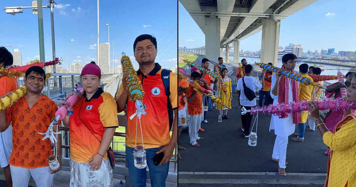 जापान में निकली भव्य कांवड़ यात्रा की 10 Photo देखिए, लगे बोल-बम के नारे, बिहार से गया था गंगाजल