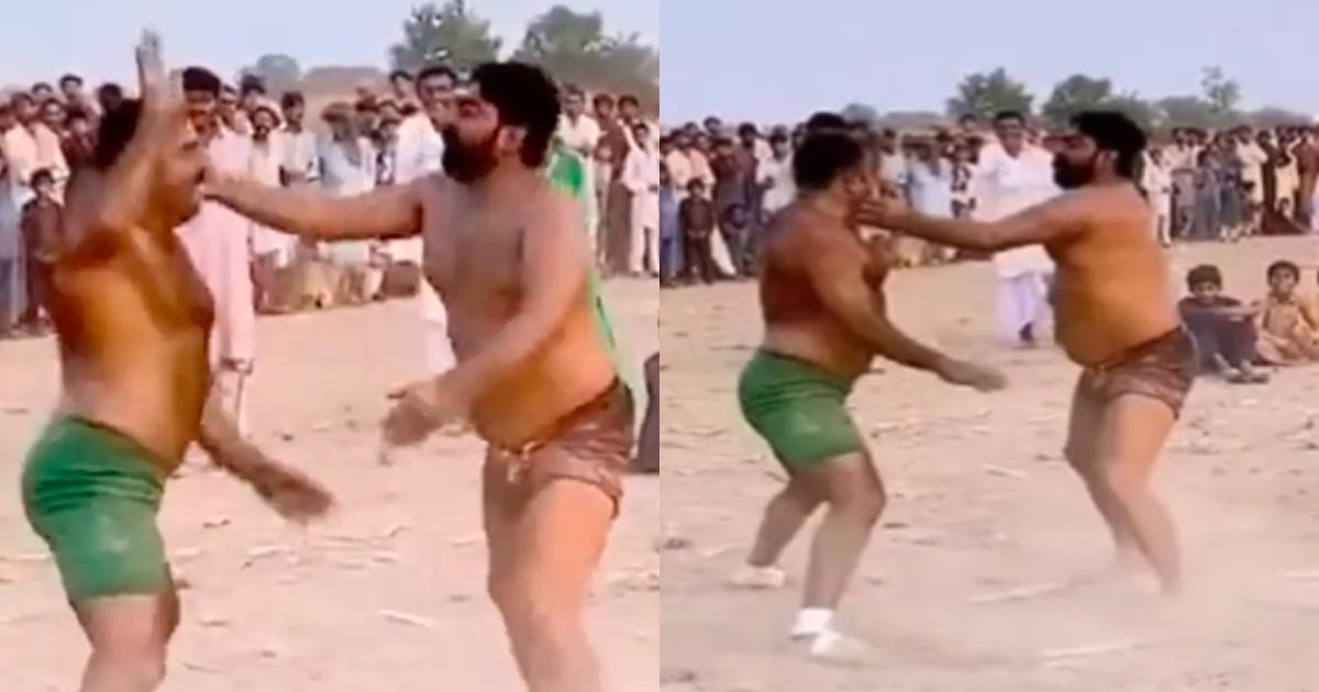 पाकिस्तान की ‘थप्पड़ कबड्डी’ का वीडियो वायरल, एक-दूसरे पर ताबड़तोड़ थप्पड़ बरसाते दिखे खिलाड़ी