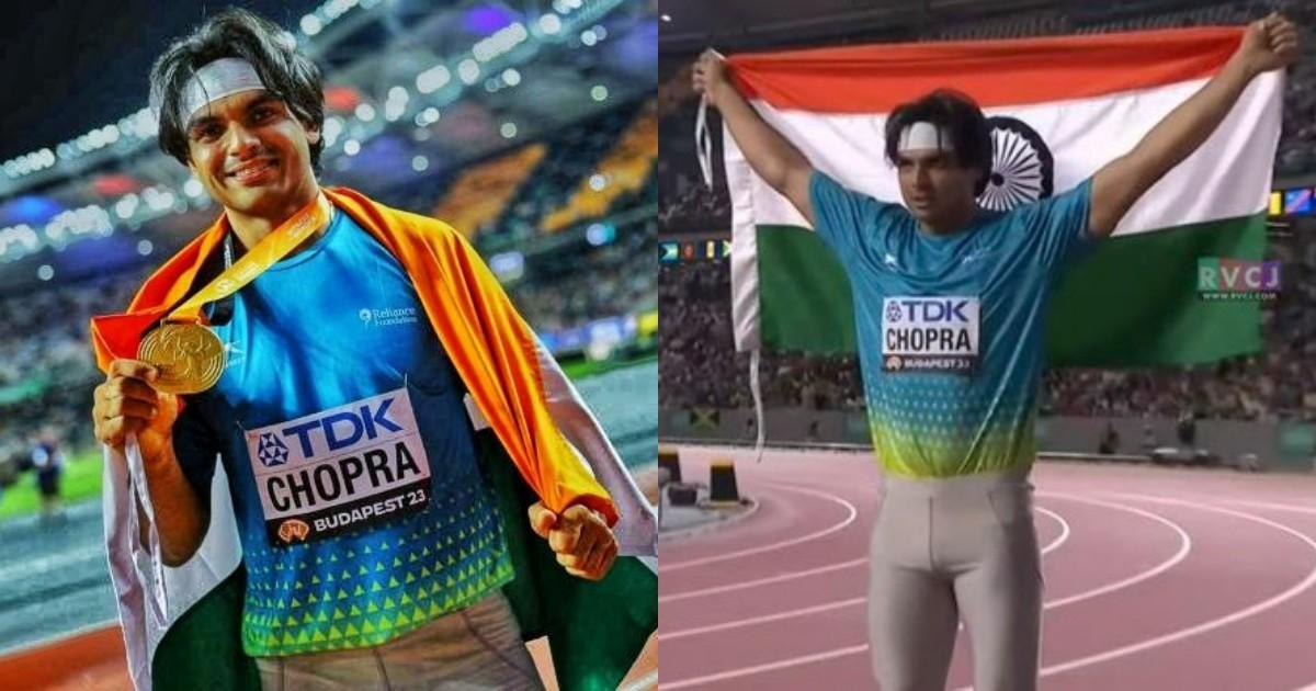 नीरज चोपड़ा ने रचा इतिहास, ‘वर्ल्ड एथलेटिक्स चैंपियनशिप में ‘गोल्ड मेडल’ जीतने वाले पहले भारतीय बने