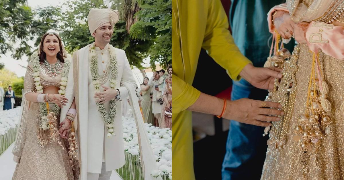 परिणीति चोपड़ा ने शादी के लहंगे में दिया था अपनी नानी को ट्रिब्यूट, क्या आपने स्पॉट किया?