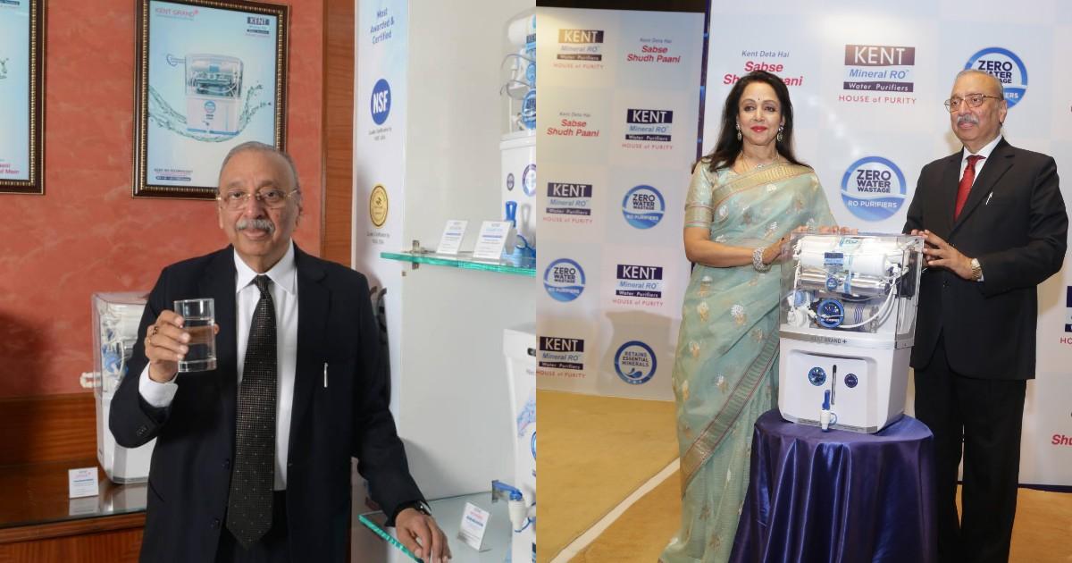 सरकारी जॉब छोड़ कर शुरू की 5000 रुपए की कंपनी, आज कमाती है करोड़ों, KENT RO के बनने की कहानी पता है?