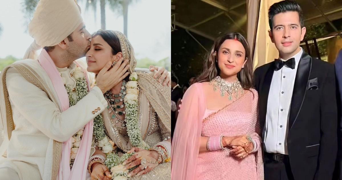 शादी के बंधन में बंधे परिणीति चोपड़ा और राघव चड्ढा, देखें कपल की संगीत से लेकर शादी की Inside Photos