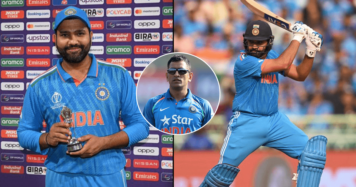 World Cup 2023: रोहित शर्मा की धाकड़ बैटिंग के पीछे है धोनी का हाथ, रोहित ने ख़ुद बताई थी ये बात