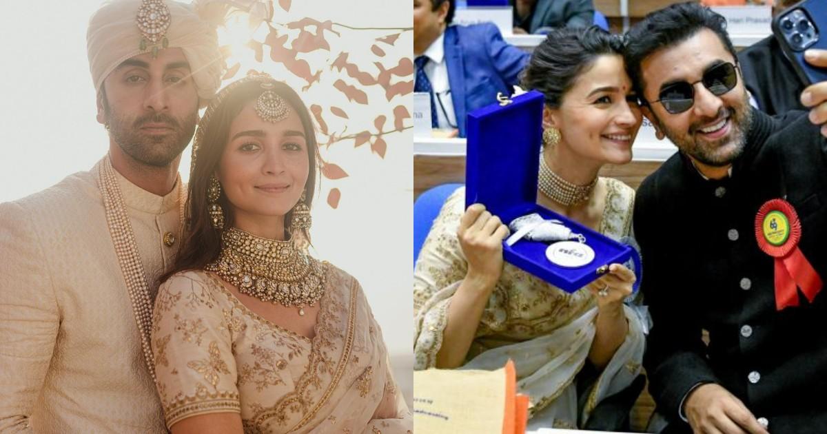 आलिया भट्ट ‘वेडिंग ड्रेस’ पहनकर लेने पहुंची ‘नेशनल अवॉर्ड’, बताया क्यों पहनी थी ये स्पेशल ड्रेस