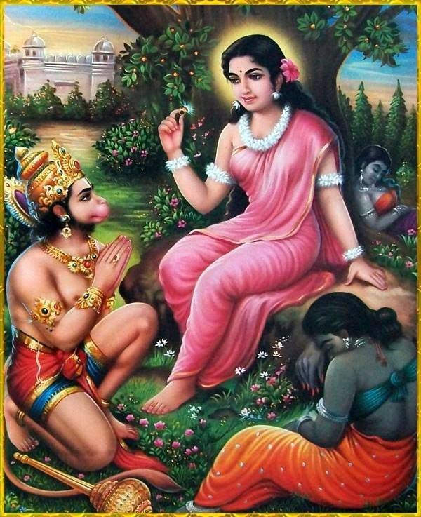 4. राम ने हनुमान के हाथों सीता को देने के लिए अंगूठी भेजी थी, सीता ने क्या भेजा था?