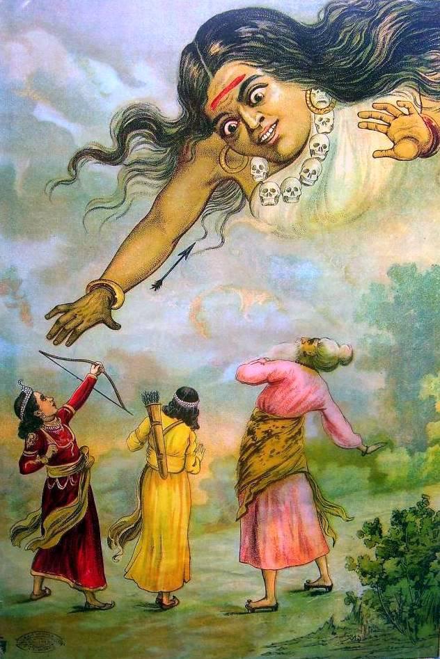 8. विश्वामित्र किस राक्षसी को मारने के लिए राम को लेकर गए थे?