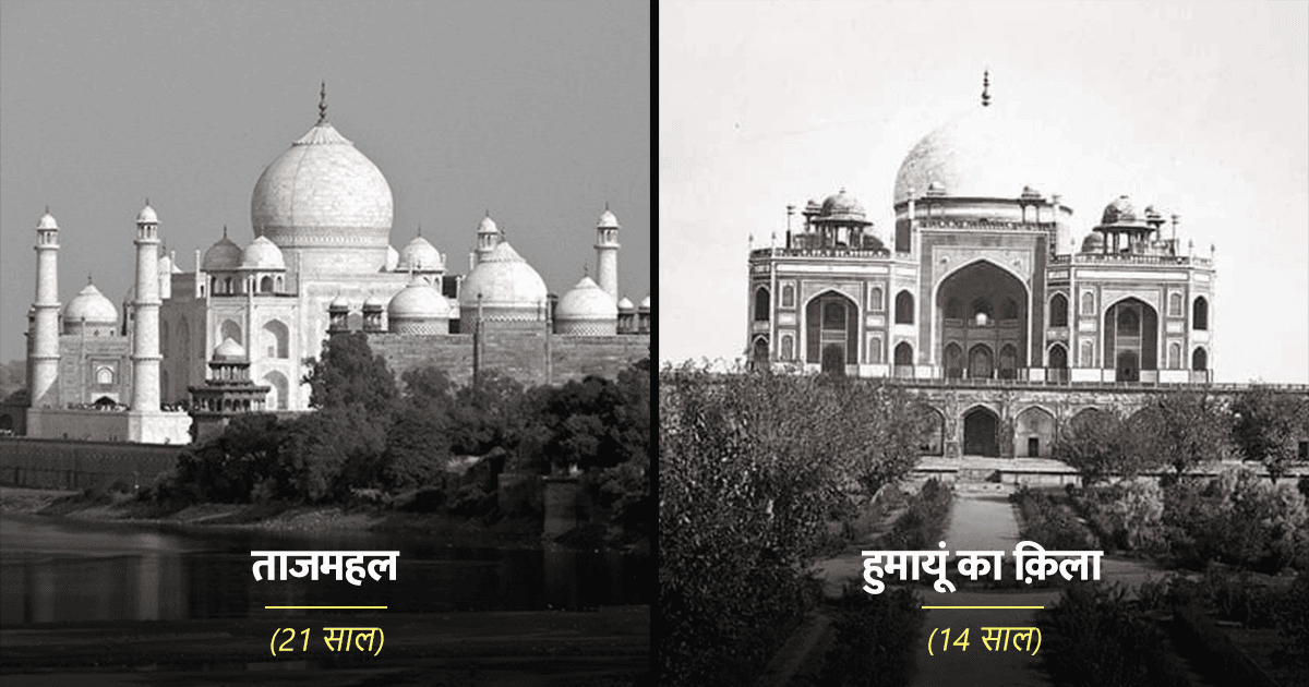 ‘ताजमहल’ से लेकर ‘लाल क़िला’ तक, भारत के वो 8 ऐतिहासिक स्मारक जिन्हें बनने में लगे थे कई साल