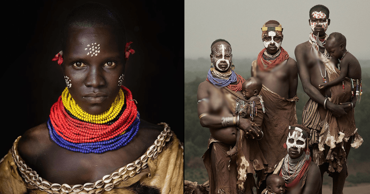 बॉडी पेंट और यूनिक डिज़ाइन के लिए फ़ेमस है इथोपिया की Karo Tribe, देखें इस जनजाति की सुंदर Pics