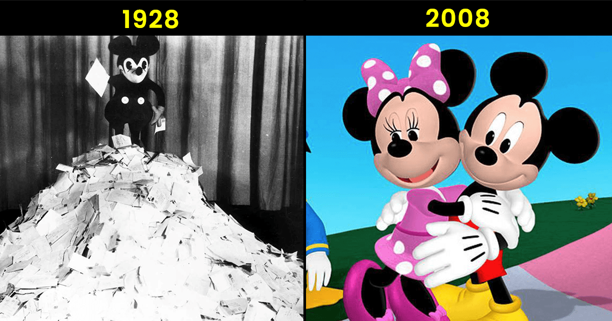 Mickey Mouse: 20 तस्वीरों में देखिए दुनिया के सबसे फ़ेवरेट कार्टून मिकी माउस के 94 साल का सफ़र