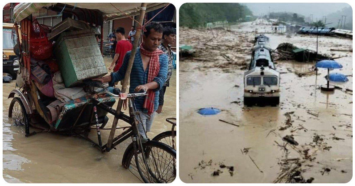 असम में भयंकर बाढ़ से लोग कितनी बुरी तरह से प्रभावित हैं, ये 20 तस्वीरें डराती हैं