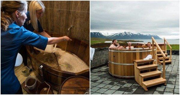अगर आप भी हैं बियर पीने के शौकीन, तो आइए आइसलैंड के इस स्पा में, जहां बियर से नहाते हैं लोग