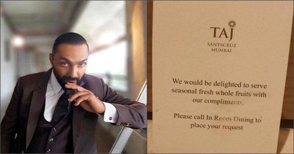 राहुल बोस के वीडियो के बाद JW Marriot पर कसा GST ऑफ़िस का फंदा, ताज होटल फ़्री में फल बांट रहा है