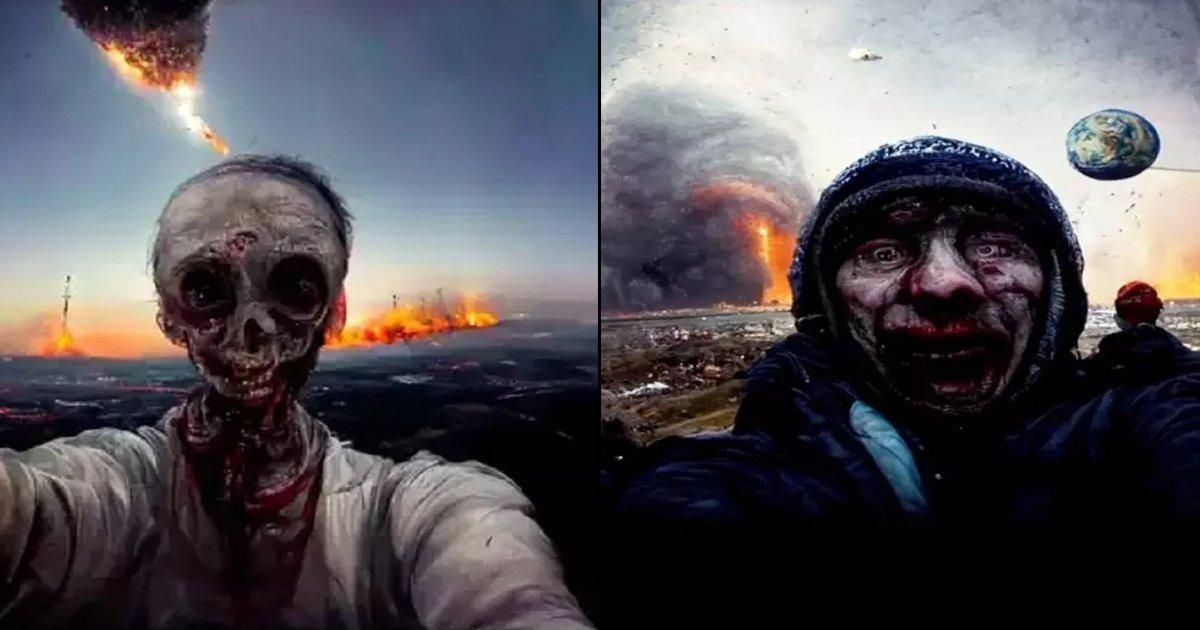 इन 4 तस्वीरों के ज़रिये देखें दुनिया के अंत से पहले ‘आख़िरी सेल्फ़ी’ कैसी दिखाई देगी