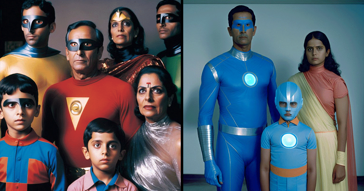 दिल्ली के परिवार की 8 AI Pics देखिए, इस आर्टिस्ट ने Family Photos को नए तरीके से पेश किया है